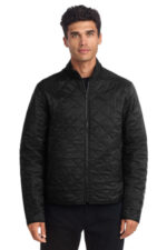 Mercer+Mettle Quilted Full-Zip Jacket MM7200 Deep Black