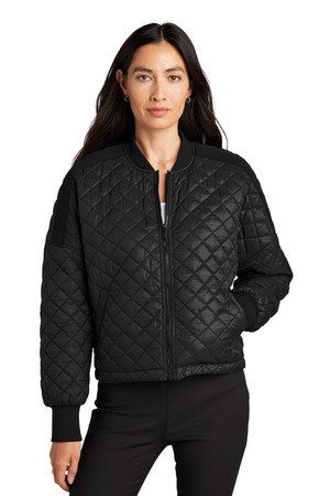 Mercer+Mettle Women's Boxy Quilted Jacket MM7201 Deep Black