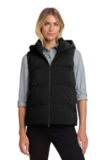 Mercer+Mettle Women's Puffy Vest MM7217 Deep Black