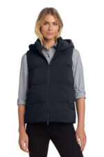 Mercer+Mettle Women's Puffy Vest MM7217 Night Navy