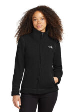 The North Face Women's Sweater Fleece Jacket. NF0A3LH8 TNF Black Heather