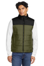 The North Face Everyday Insulated Vest. NF0A529A Burnt Olive Green