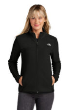 The North Face Women's Glacier Full-Zip Fleece Jacket NF0A7V4K TNF Black
