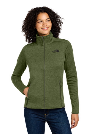 The North Face Women's Skyline Full-Zip Fleece Jacket NF0A7V62 Four Leaf Clover Heather