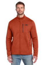 The North Face Skyline Full-Zip Fleece Jacket NF0A7V64 Zion Orange Heather/ Urban Navy