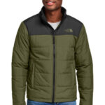 The North Face Chest Logo Everyday Insulated Jacket NF0A7V6J Burnt Olive Green