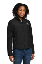 The North Face Women's Chest Logo Everyday Insulated Jacket NF0A7V6K TNF Black