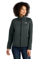 The North Face Women's Chest Logo Ridgewall Soft Shell Jacket NF0A88D4 TNF Dark Grey Heather