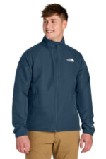 The North Face Barr Lake Soft Shell Jacket NF0A8BUD Shady Blue Dark Heather