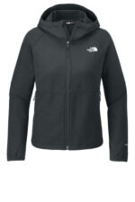 The North Face Women's Barr Lake Hooded Soft Shell Jacket NF0A8BUE Asphalt Grey Dark Heather