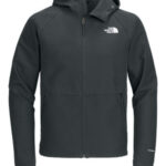The North Face Barr Lake Hooded Soft Shell Jacket NF0A8BUF Asphalt Grey Dark Heather