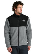 The North Face Highest Peak Full-Zip Fleece Jacket NF0A8BUQ TNF Medium Grey Heather/ TNF Black
