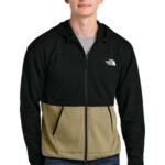 The North Face Double-Knit Full-Zip Hoodie NF0A8BUS Khaki Stone/ TNF Black