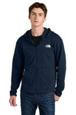 The North Face Double-Knit Full-Zip Hoodie NF0A8BUS Summit Navy