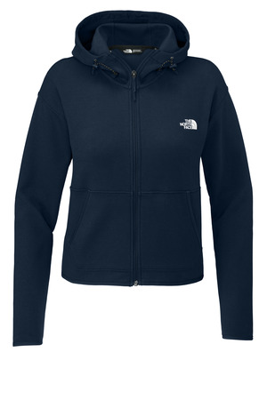 The North Face Women's Double-Knit Full-Zip Hoodie NF0A8BUT Summit Navy