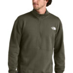 The North Face Double-Knit 1/2-Zip Fleece NF0A8C5G New Taupe Green
