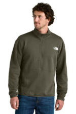 The North Face Double-Knit 1/2-Zip Fleece NF0A8C5G New Taupe Green