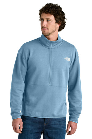 The North Face Double-Knit 1/2-Zip Fleece NF0A8C5G Steel Blue