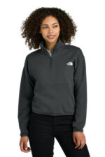 The North Face Women's Double-Knit 1/2-Zip Fleece NF0A8C5H Asphalt Grey
