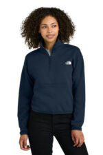 The North Face Women's Double-Knit 1/2-Zip Fleece NF0A8C5H Summit Navy