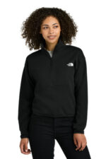 The North Face Women's Double-Knit 1/2-Zip Fleece NF0A8C5H TNF Black
