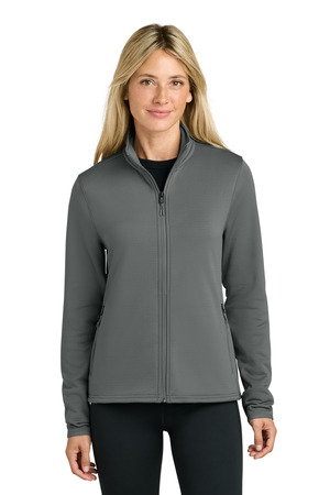 The North Face Women's Aim Full-Zip Fleece Jacket NF0A8FQJ Smoked Pearl Grey