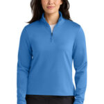 The North Face Women's Aim 1/4-Zip Fleece NF0A8FQK Marina Blue