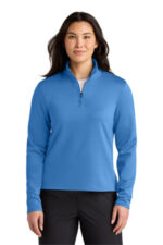 The North Face Women's Aim 1/4-Zip Fleece NF0A8FQK Marina Blue