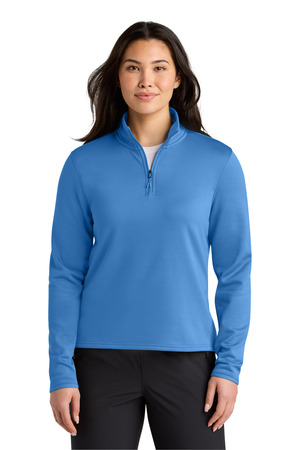 The North Face Women's Aim 1/4-Zip Fleece NF0A8FQK Marina Blue