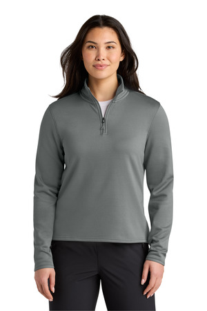 The North Face Women's Aim 1/4-Zip Fleece NF0A8FQK Smoked Pearl Grey