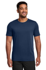 Nike Dri-FIT Cotton/Poly Tee. NKBQ5231 College Navy