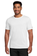 Nike Dri-FIT Cotton/Poly Tee. NKBQ5231 White