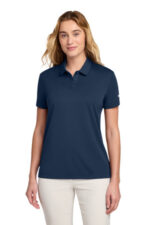 Nike Women's Dry Essential Solid Polo NKBV6043 Midnight Navy