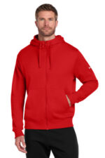 Nike Club Fleece Sleeve Swoosh Full-Zip Hoodie NKDR1513 University Red