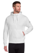 Nike Club Fleece Sleeve Swoosh Full-Zip Hoodie NKDR1513 White