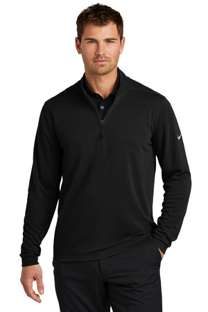 Nike Textured 1/2-Zip Cover-Up NKDX6702 Black