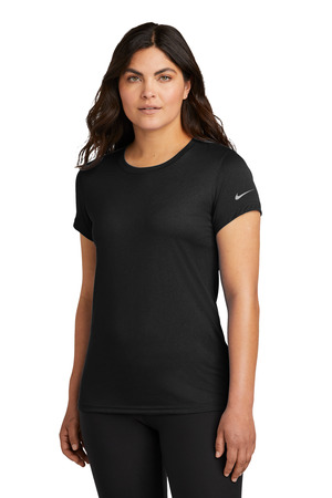 Nike Women's Swoosh Sleeve rLegend Tee NKDX8734 Black