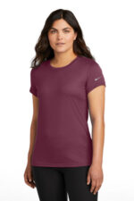 Nike Women's Swoosh Sleeve rLegend Tee NKDX8734 Deep Maroon