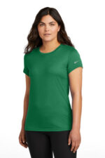 Nike Women's Swoosh Sleeve rLegend Tee NKDX8734 Gorge Green