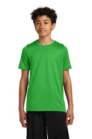 Nike Youth Swoosh Sleeve rLegend Tee NKDX8787 Apple Green