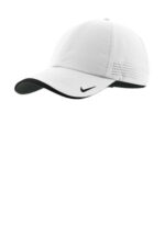 Nike Dri-FIT Perforated Performance Cap NKFB6445 White/ Black