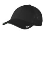 Nike Stretch-to-Fit Mesh Back Cap NKFB6448 Black/ Black