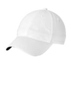 Nike Unstructured Cotton/Poly Twill Cap NKFB6449 White