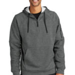 Nike Therma-FIT Pocket 1/4-Zip Fleece Hoodie NKFD9742 Charcoal Heather