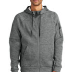Nike Therma-FIT Pocket Full-Zip Fleece Hoodie NKFD9859 Charcoal Heather