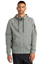 Nike Therma-FIT Pocket Full-Zip Fleece Hoodie NKFD9859 Dark Grey Heather