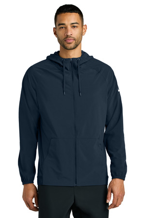 Nike Pro Hooded Jacket NKFQ4761 Navy/ Game Royal