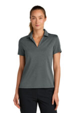 Nike Women's Dri-FIT Smooth Heather Polo NKFQ4793 Anthracite Heather