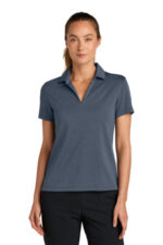 Nike Women's Dri-FIT Smooth Heather Polo NKFQ4793 Navy Heather