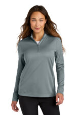 Nike Women's Essential 1/2-Zip Cover-Up NKHM7969 Cool Grey